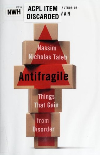 Cover of Antifragile - Nassim Nicholas Taleb