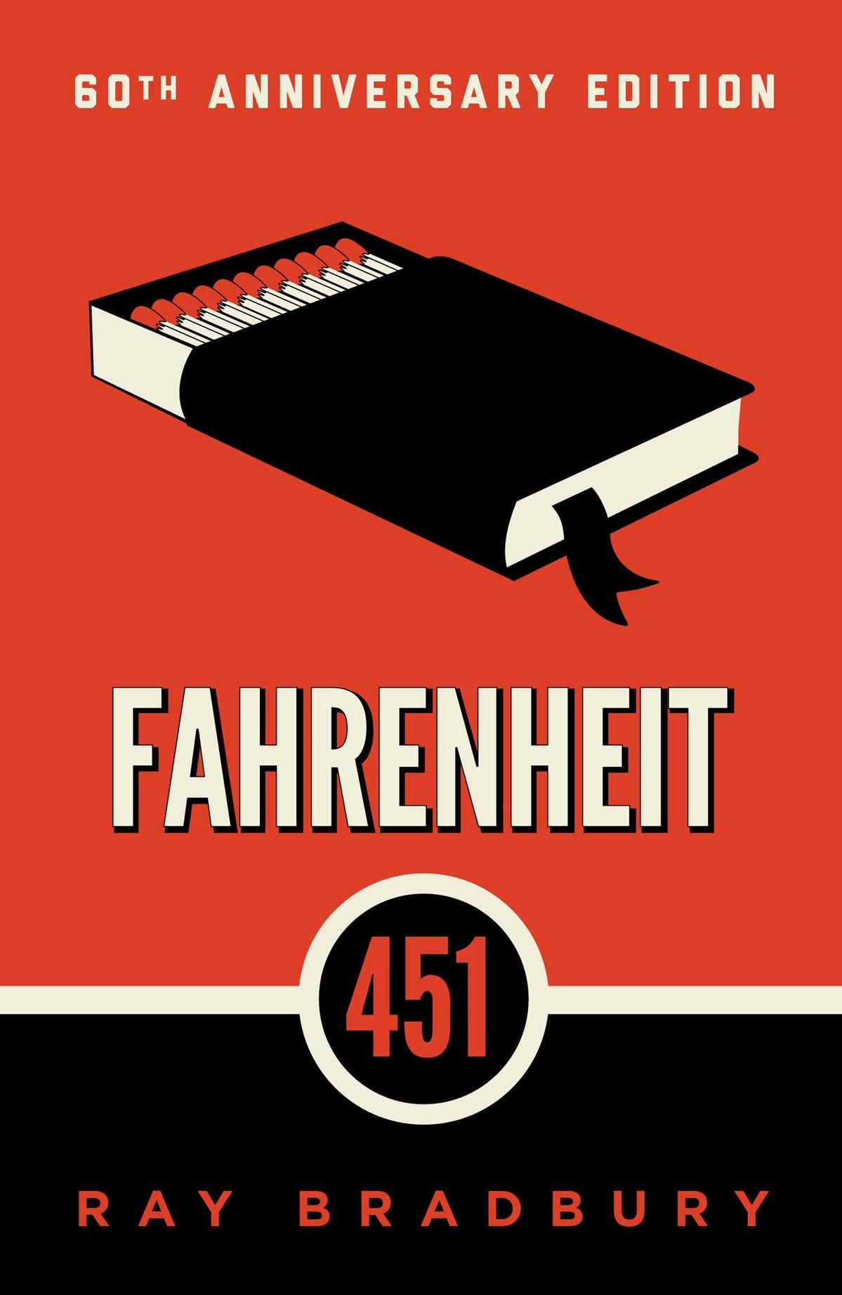 Cover of Fahrenheit 451 - Ray Bradbury