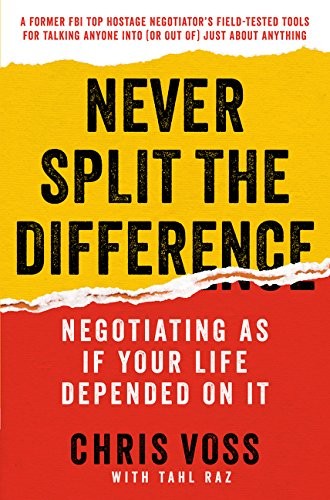 Cover of Never Split the Difference - Chris Voss