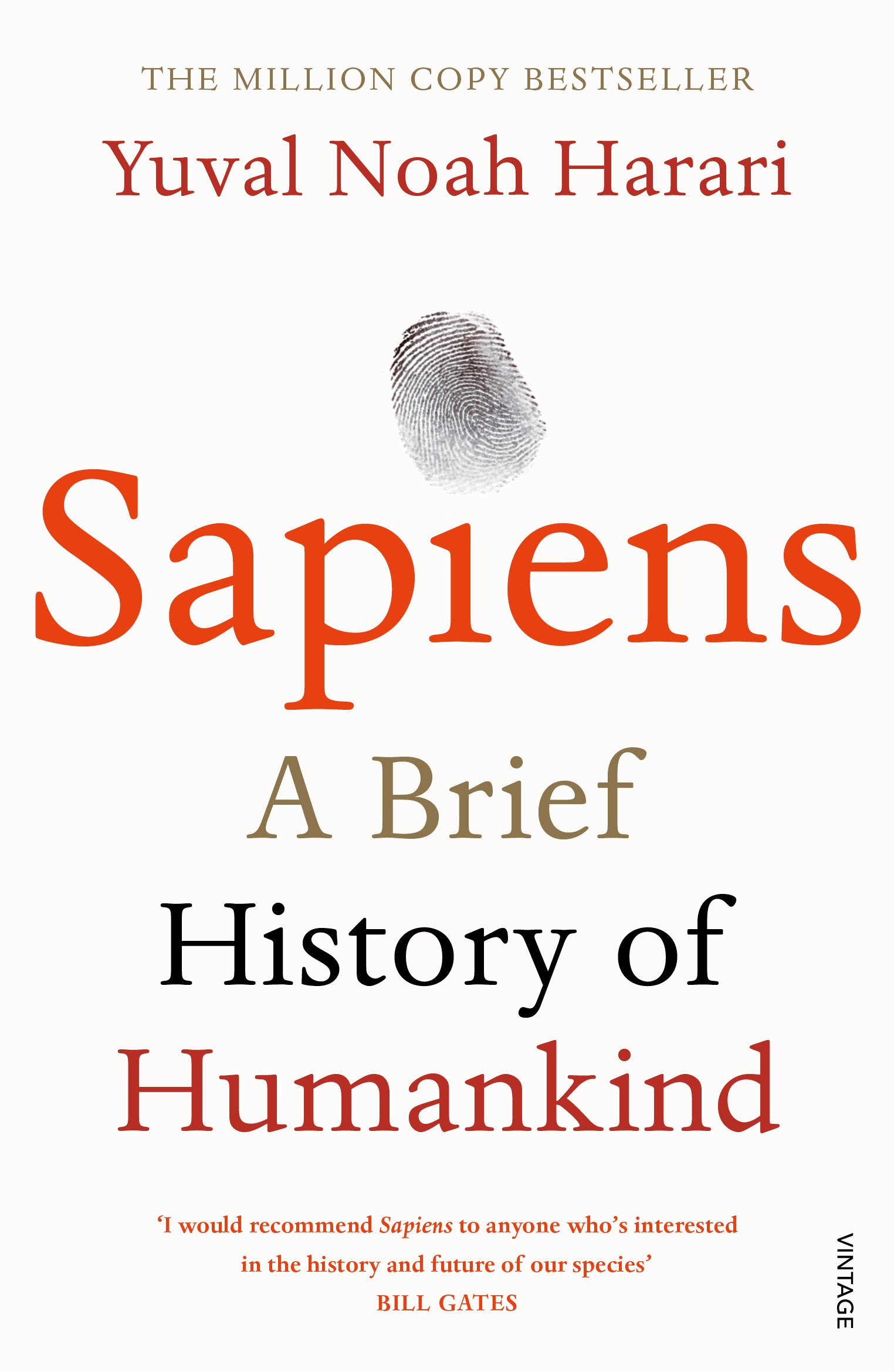 Cover of Sapiens - Yuval Noah Harari