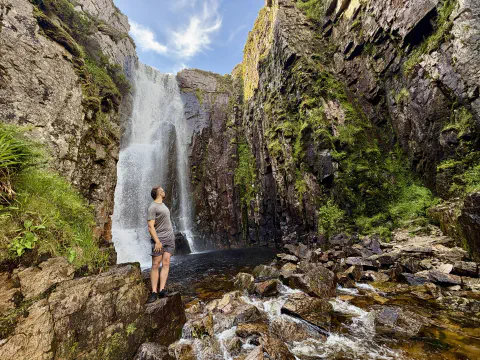 Alt Chranaidh Waterfall