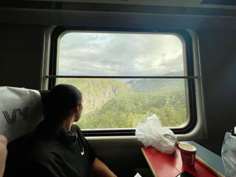 Zug nach Abisko