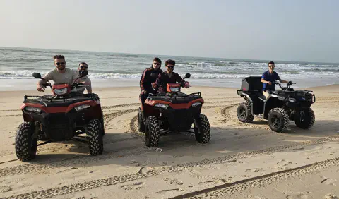 Quads in Lompoul