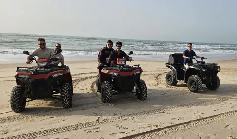 Quads in Lompoul
