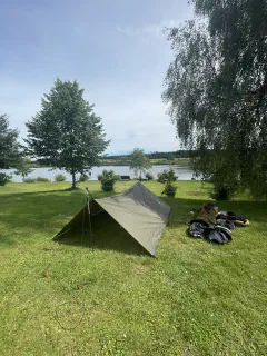 Camping am see