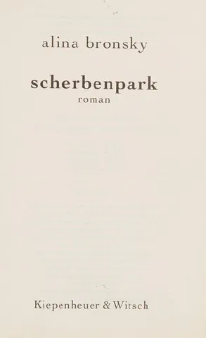 Cover of Scherbenpark