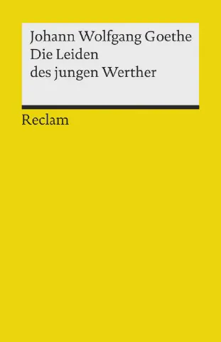 Cover of The Sorrows of Young Werther