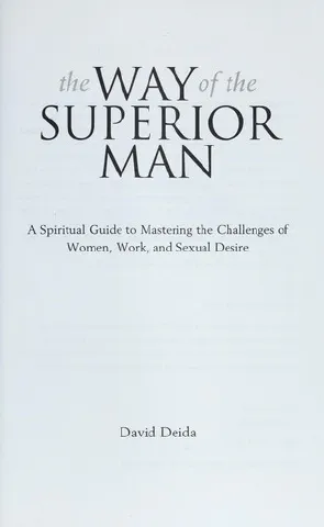 Cover of The Way of the Superior Man